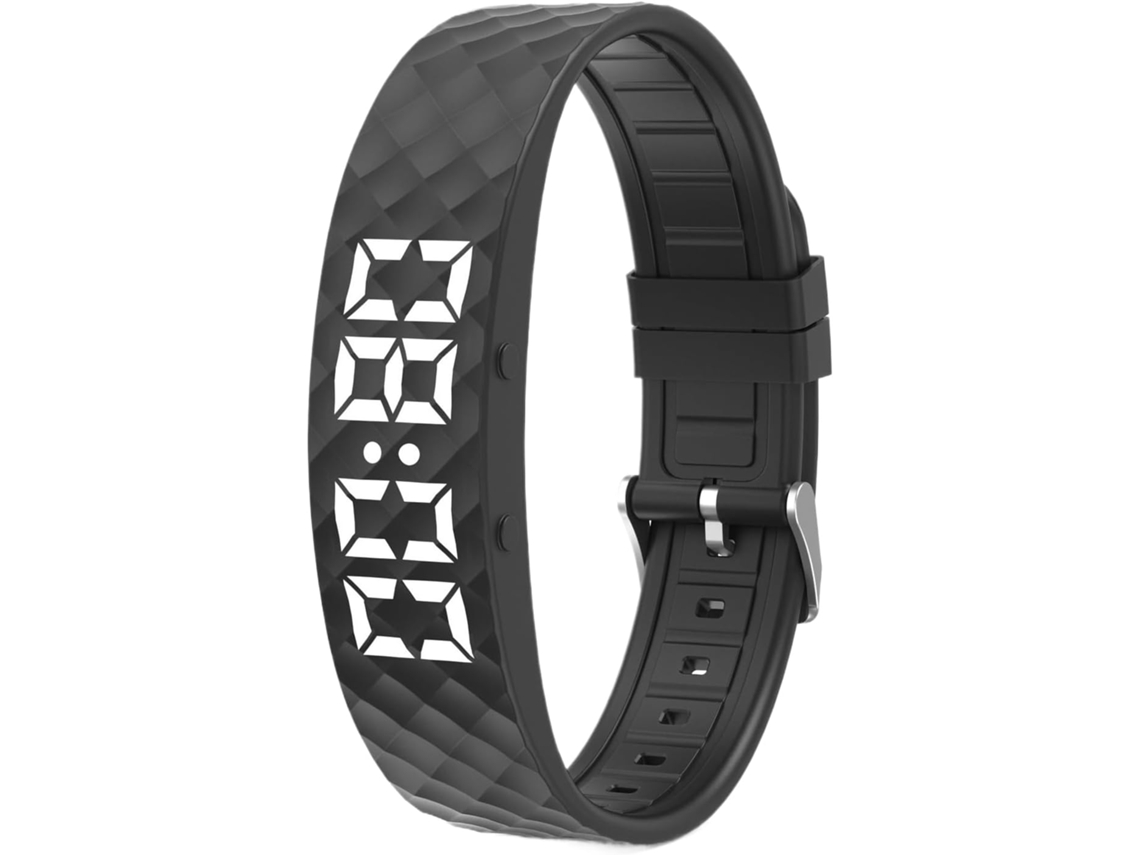 Pulseira Despertador Temporizador Silencioso com Vibração, Ajustável para Mulheres, Homens, Adultos, CHABERLU