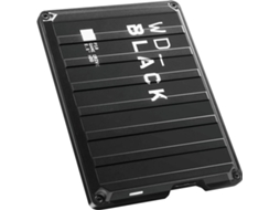 Disco HDD Externo WD_Black P10 Game Drive 4TB (Preto - 4 TB - USB 3.2)
