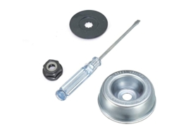 Kit Adaptador De Lâmina Stihl Com Parafuso, Placa, Porca E Chave Para Cortadores De Relva Fs40c Fs55r Fs85