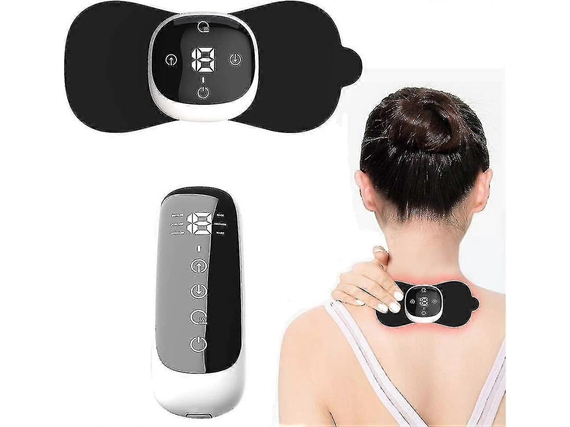 Lurelia Estimulador Muscular Máquina Tens Sem Fio Para Alívio Da Dor Unidade Tens Estimulador Muscular Recarregável Aquecido Massagem Ems