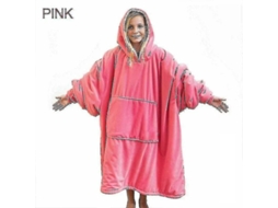 2026 chaqueta com Capuz de Flanela Ultra Plush Oversize Macia Reversível com Bolso para Uso Doméstico e Externo
