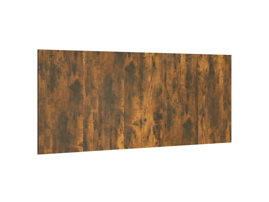 Cabeceira Cama Derivados Madeira Carvalho Fumado MAISON EXCLUSIVE 200x1,5x80 cm