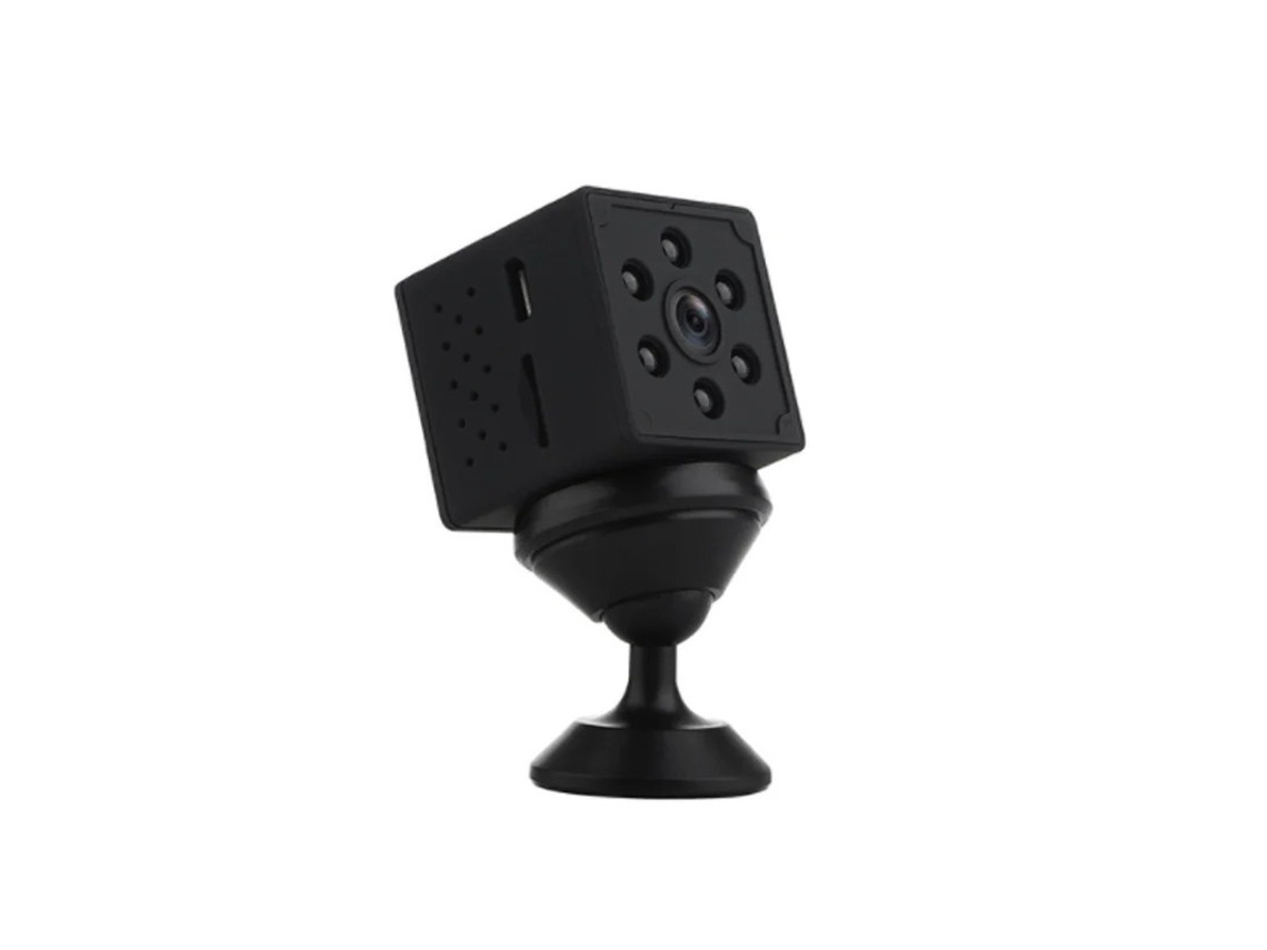 Câmera Bestvite Q15 HD WiFi com alta detecção de movimento (preta)