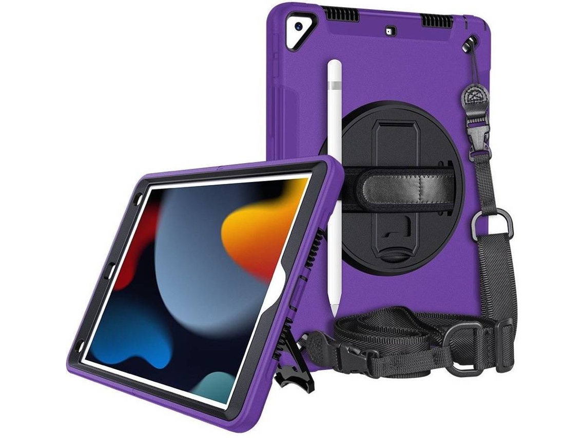 Capa Tablet iPad 10.2 HFS HOUSE Kickstand Roxo