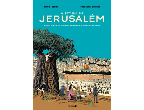 Livro História De Jerusalém 4.000 Anos Da Cidade Sagrada, Em Quadrinhos De Vincent Lemire (português Do Brasil)