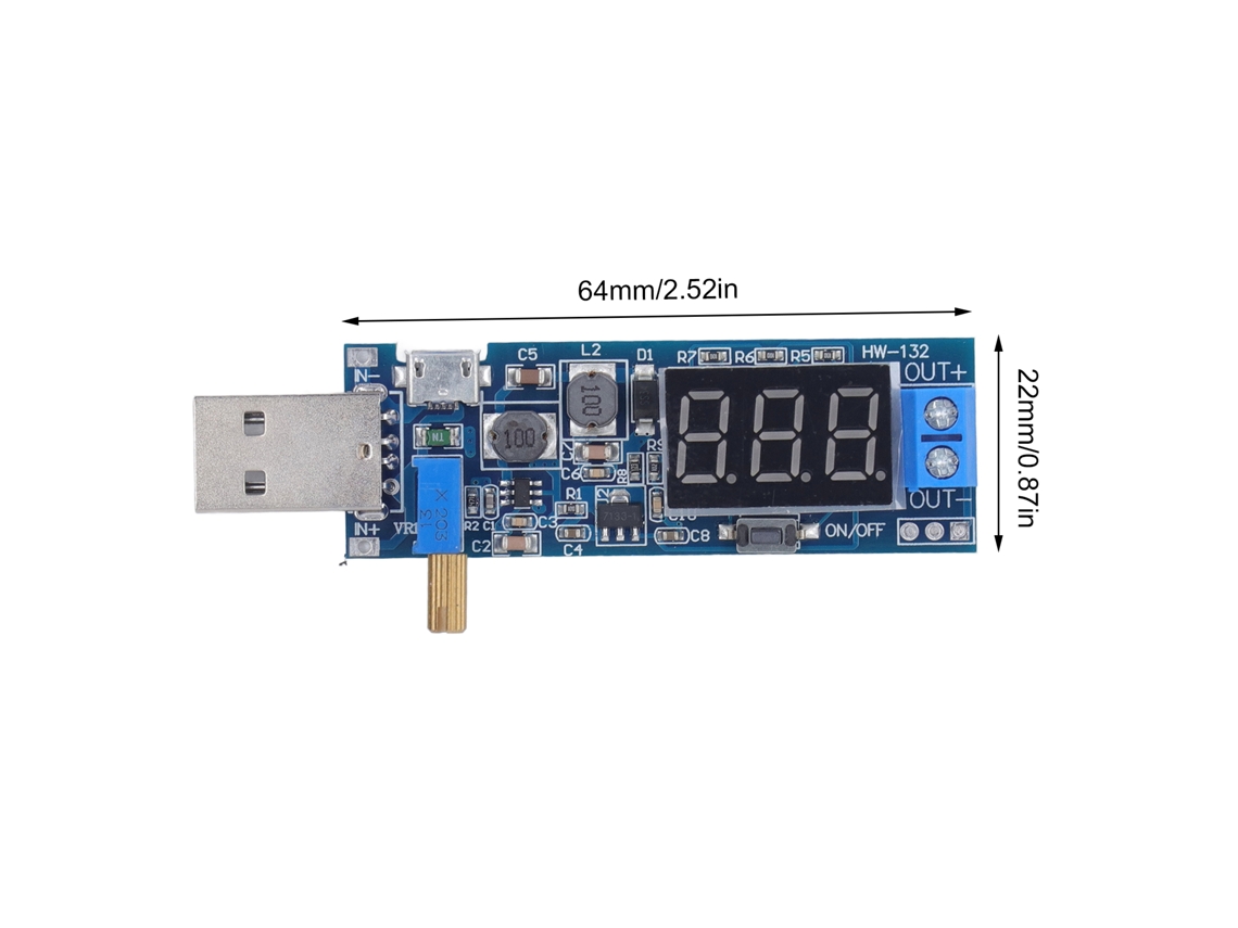 Módulo Conversor Regulador Usb Buck Boost