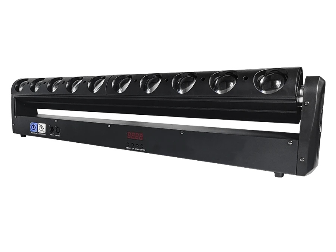 Luz De Cabeça Móvel, Feixe Rgbw, Iluminação Profissional Para Dj, Preto, Eu Plug Oem