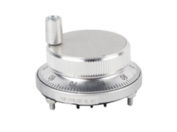 Codificador de Pulso de Roda Manual 5v 60mm para Sistema Cnc Controle Manual Branco