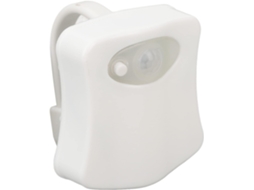 Luminária Noturna Para Vaso Sanitário Com Sensor De Movimento E Luz