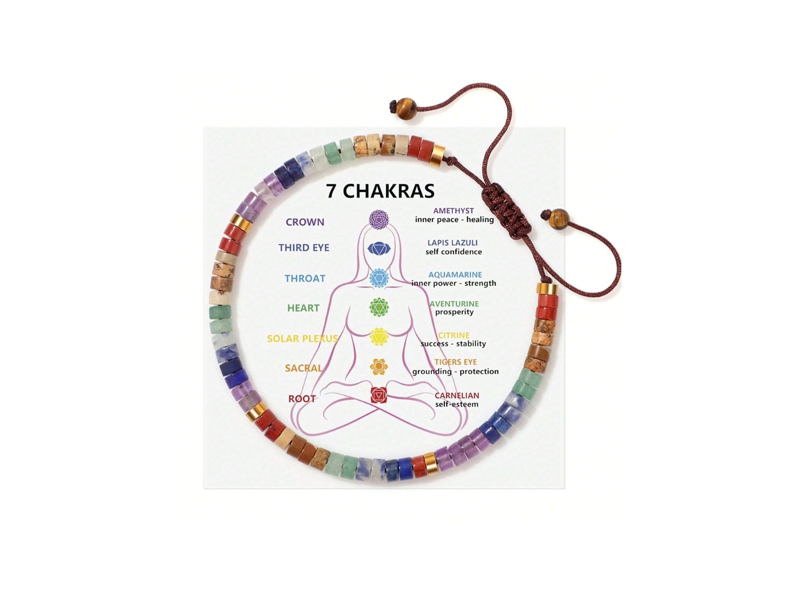 Pulseira de cristais de chakra SIURN