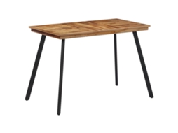Dining Table, Dining Tables Vidaxl Marrom Teca