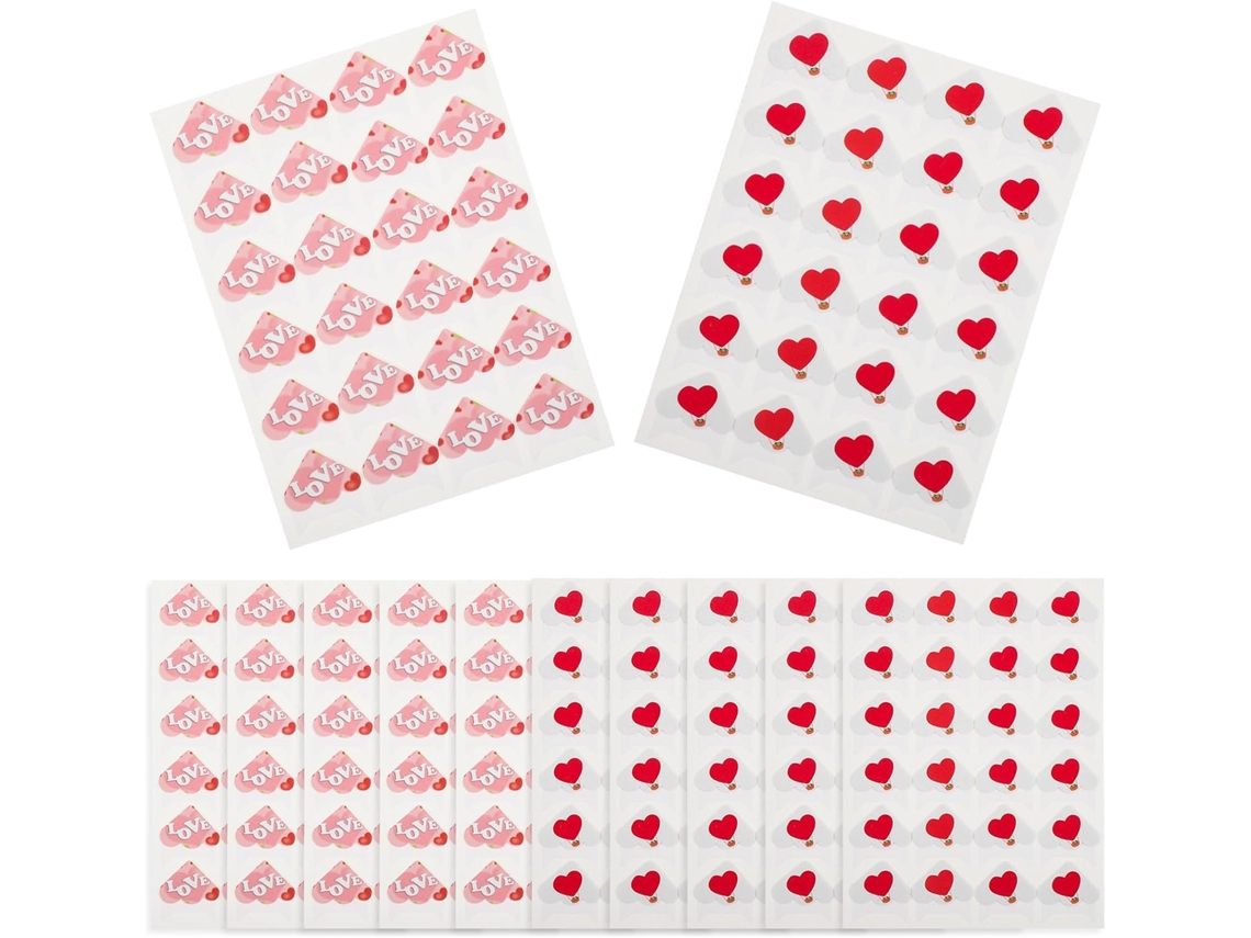 Inoomp Coins Foto Autocolantes Em Papel Decoração E Proteção De Fotos 10 Folhas Para Álbum De Scrapbooking