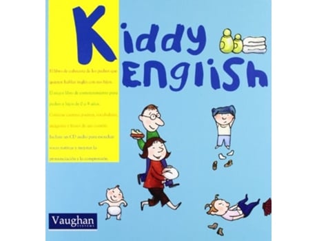 Livro Kiddy English Da Editorial Vaughan De Richard Brown (espanhol - Capa Dura)