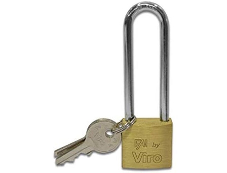 Cadeado Diy Viro 555.49 50 Arc Mon 1 Ponto Seguro Chaveado Montagem Em Superfície