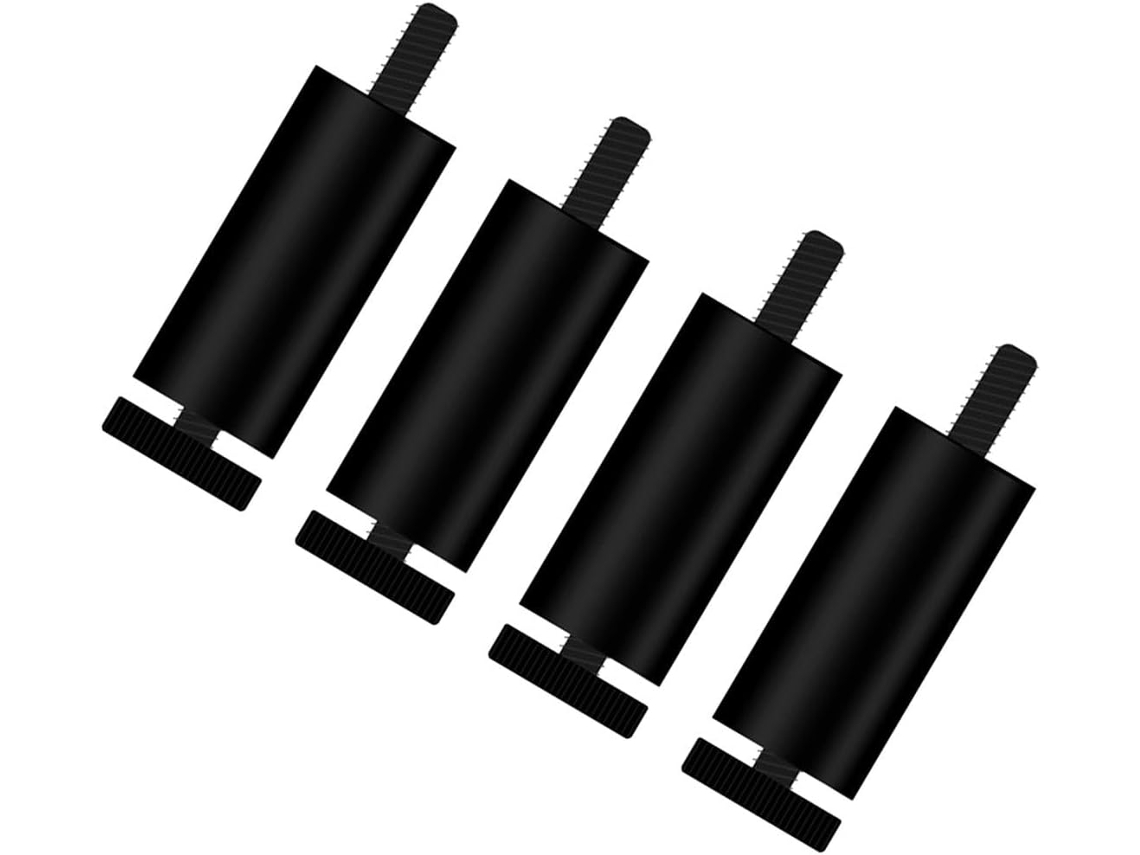 Conjunto De Sofá Metal Resistente Para Móveis Estilo Moderno E Robusto, Preto 8cm