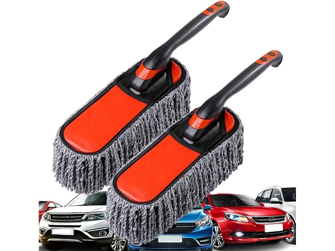 Kit De Limpeza Interna Para Carro, Ideal Para Remover Poeira Do Painel E Da Maçaneta.