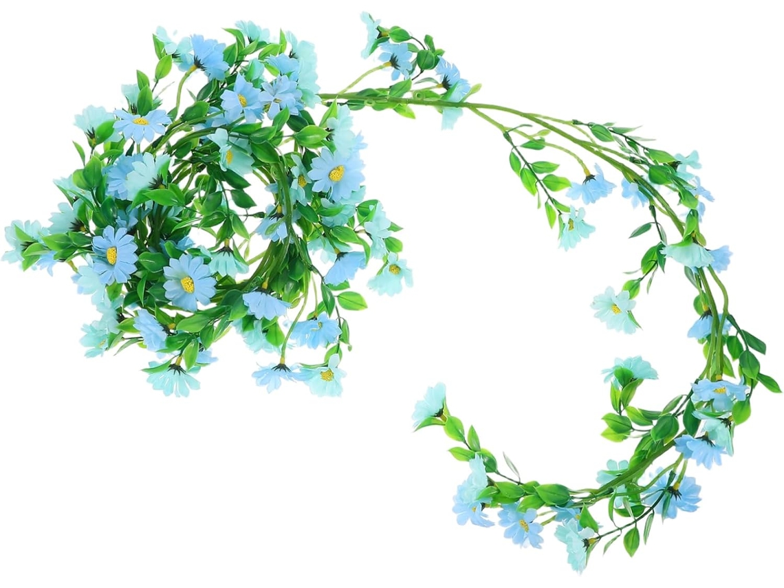 Guirlanda De Margaridas, Decoração Natalina Para Festas E Casamentos. Gokoco