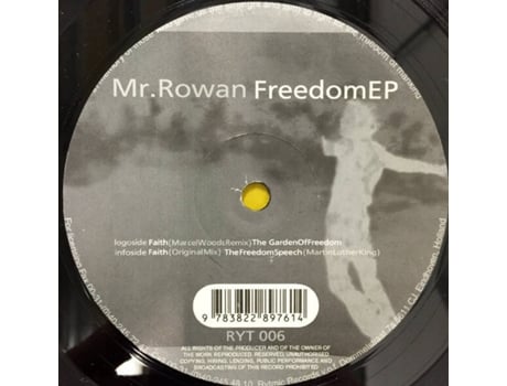 Vinil Freedom Ep Rytmic Records