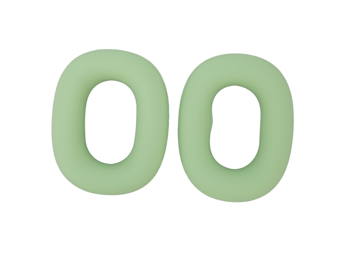Cobertor Mali de silicone resistente ao suor para iOS Earbuds Max, verde