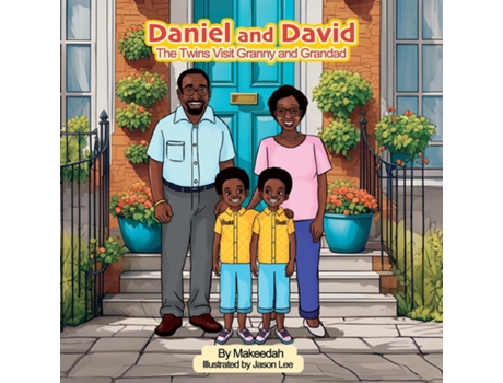 Livro Daniel and David The Twins Visit Granny and Grandad de Makeedah (Inglês)