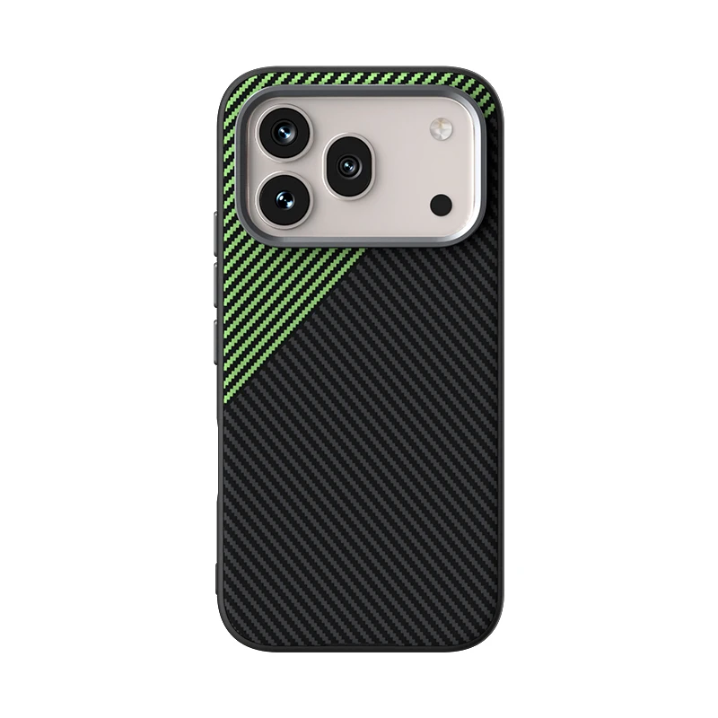 (honor 600) Capa Magnética Para Celular Com Textura De Fibra De Carbono E Proteção De Lente Em Metal, Estrutura Rígida.