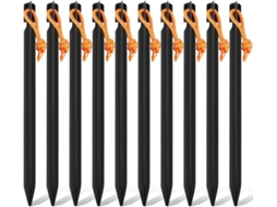 Tiras Elásticas AQUAFORGE de Tecido, para Varas de Pesca, 10 Peças