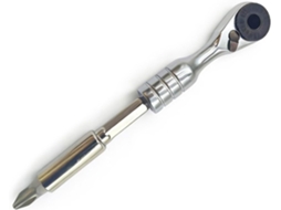 Chave De 1/4" Com 60 Dentes Para Troca Em Áreas Liga Metálica.