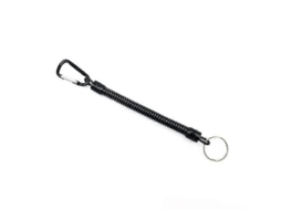 Chaveiro de Bobina Mola Espiral Retrátil Roubo À Prova Anti perdido Fio Estiramento Chave Anel Cob Re Lagosta Metálica Fec GOKOCO