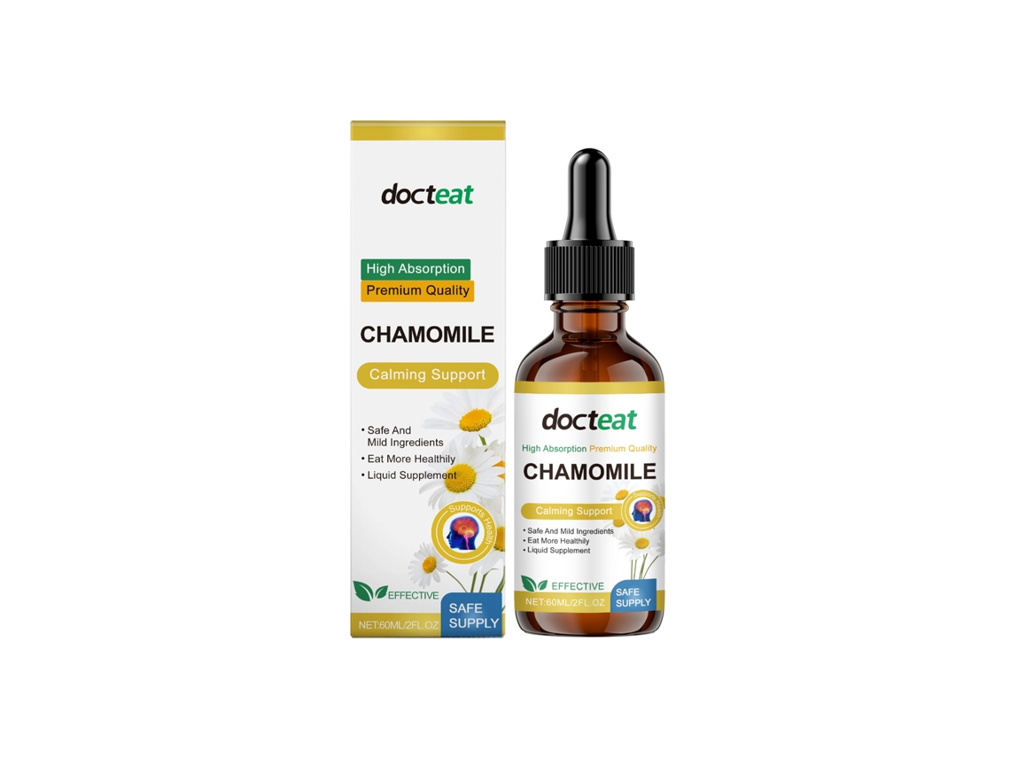 Gotas Calmantes Camomila Suplemento Natural Oral