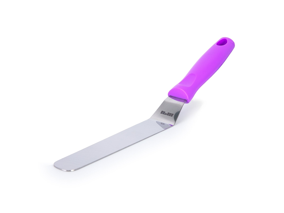 Espátula IBILI (Roxo - 25 cm - Aço Inoxidável)