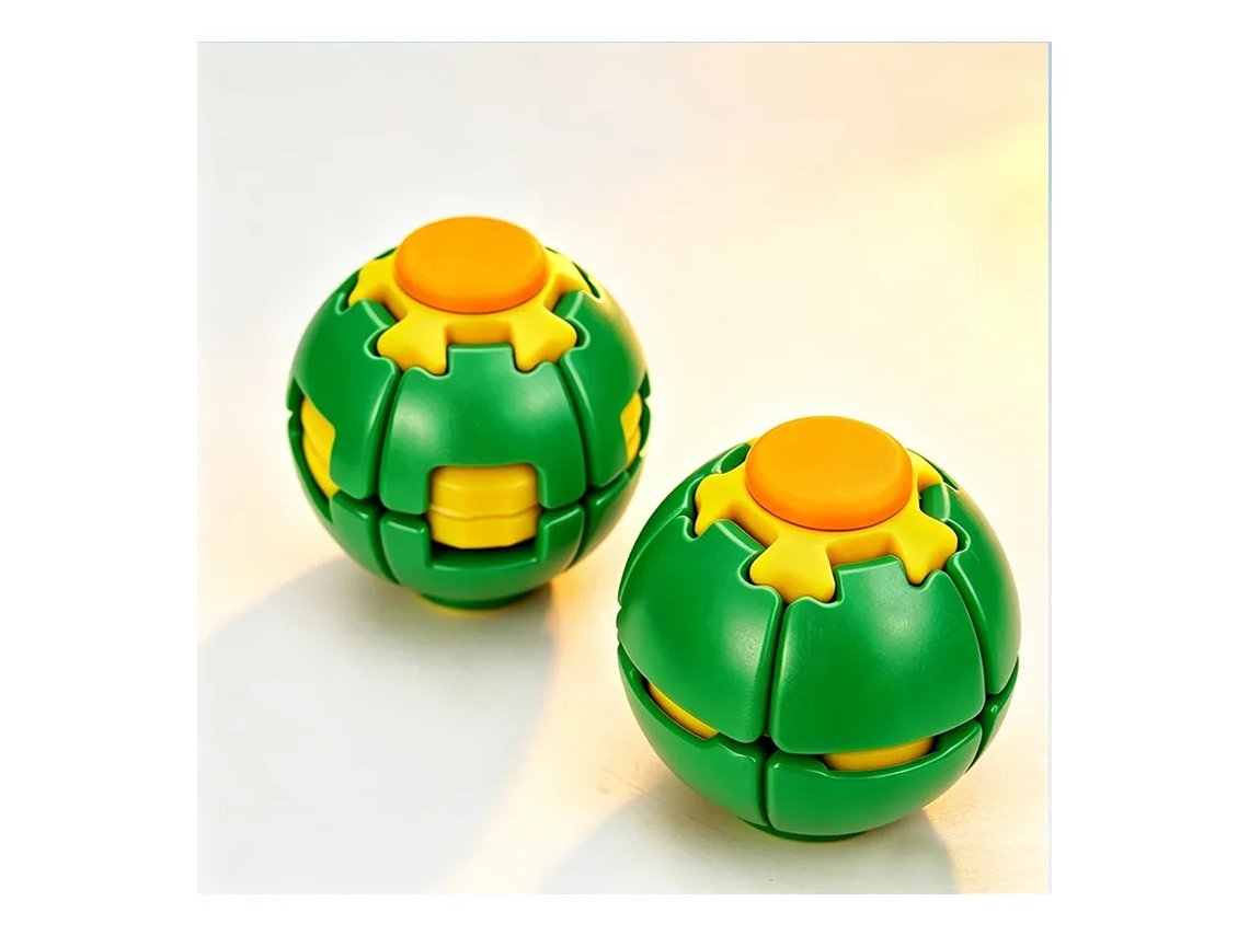 Brinquedo Tátil Giratório Em Forma De Esfera