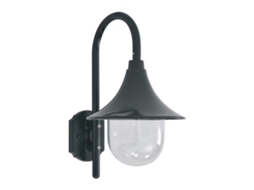 Vidaxl Candeeiro De Parede Para Jardim E27 42cm Alumínio Verde Escuro