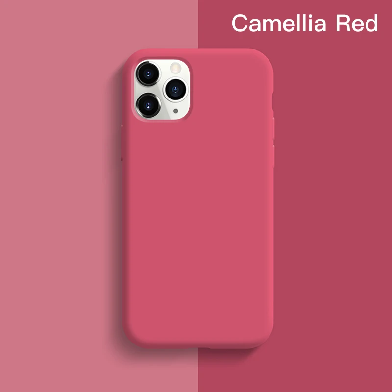 Capa Ultrafina E Macia (para Iphone 7 Plus Ou 8 Plus Vermelho), Capa Protetora De Silicone Líquido.