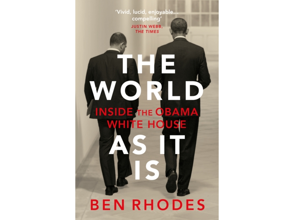 Livro The World As It Is de Ben Rhodes (Inglês)