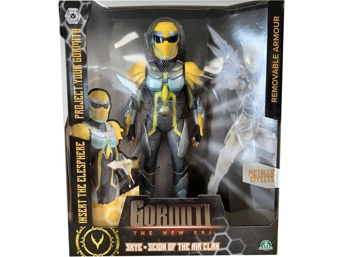 Figura articulada - GORMITI - Scion com projetor de ar - Skye - 27 cm - a partir de 4 anos - GRV052