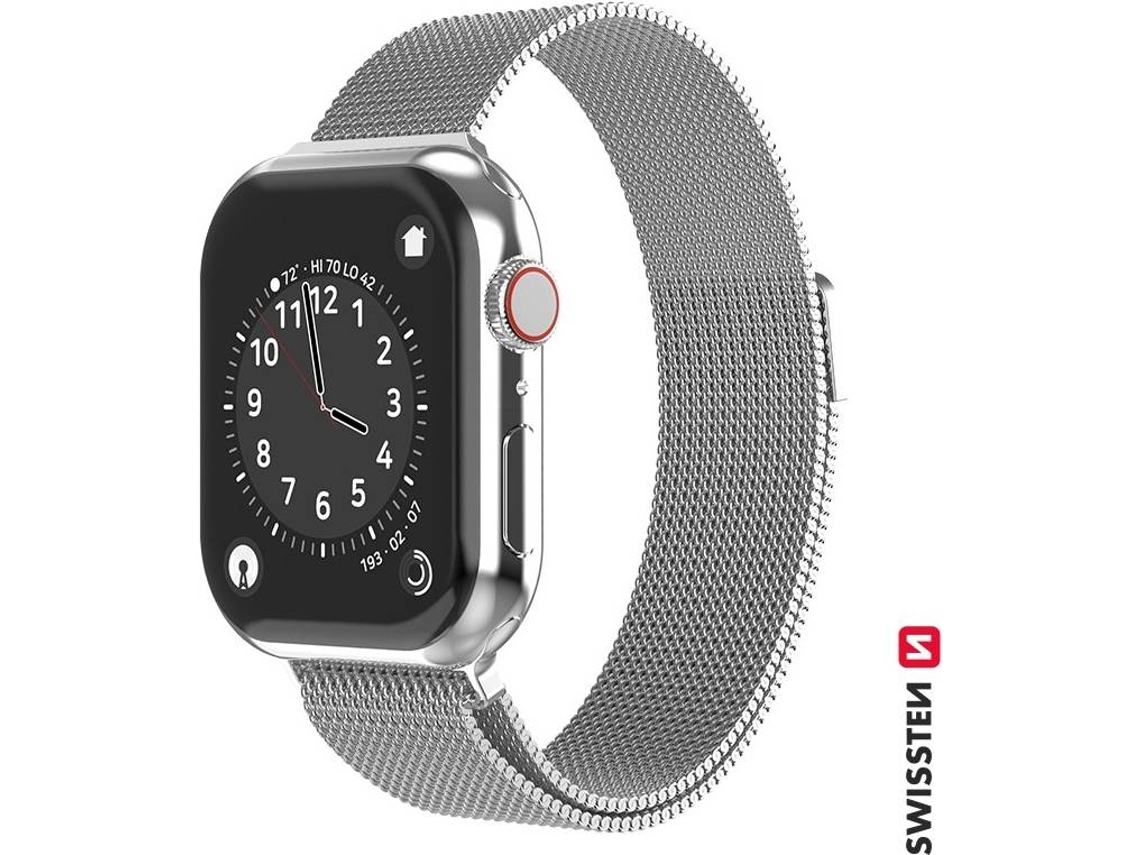 Bracelete Apple Watch 38/40 mm SWISSTEN Cinzento
