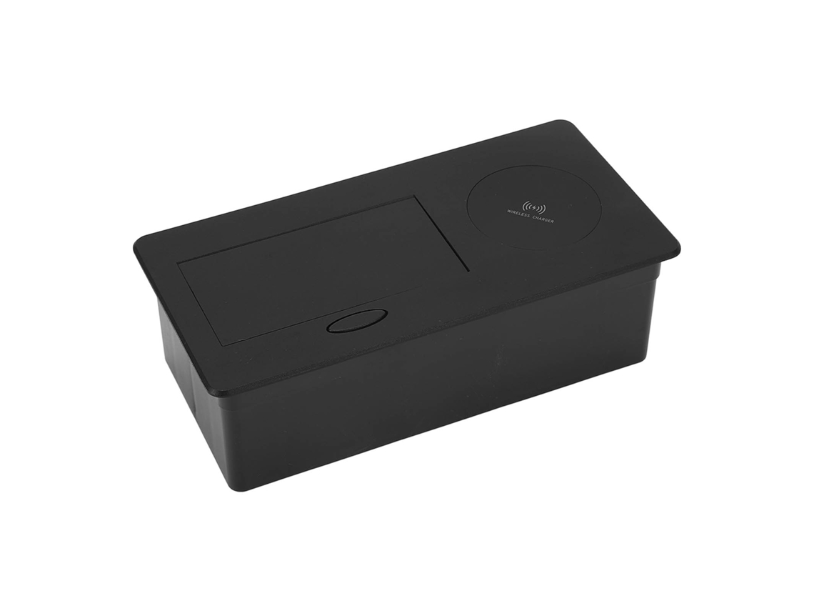 Tomada De Mesa Embutida Com Carregamento Sem Fio