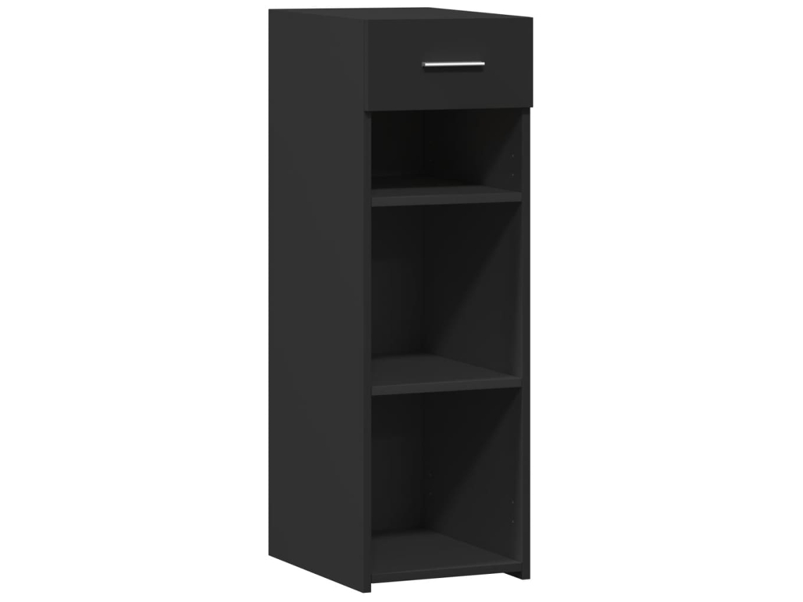 Sideboard, Sideboards Vidaxl Preto Madeira Processada (30 X 42.5 X 93 Cm)