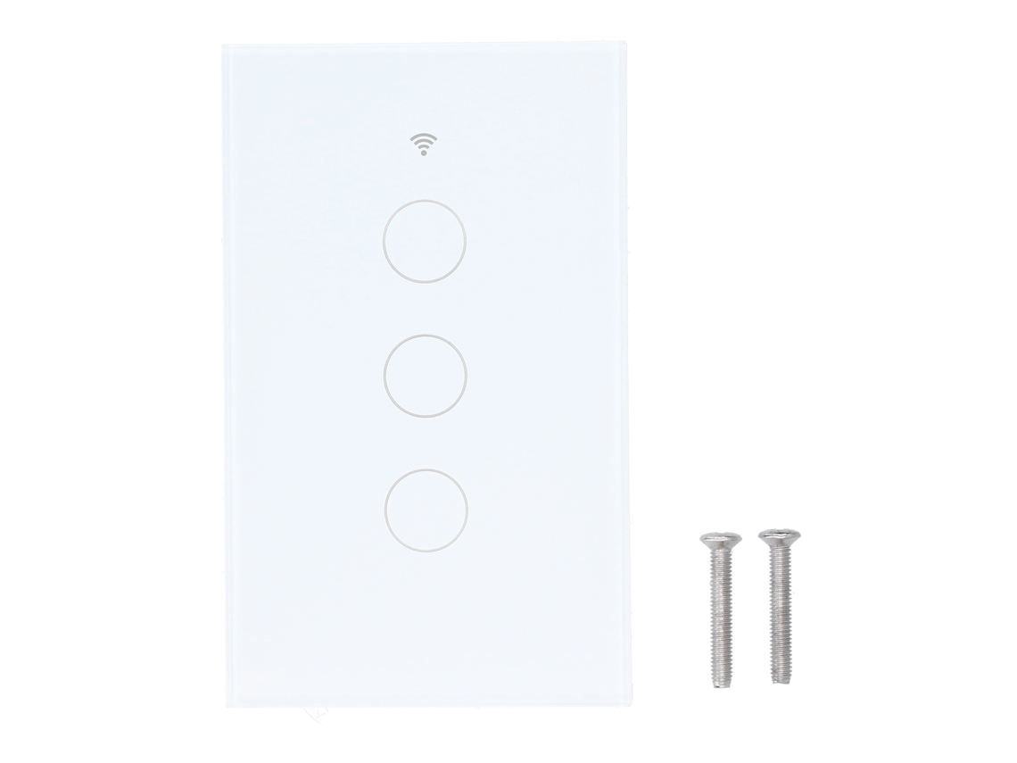Interruptor de Toque 3 Modos, Tuya Zigbee, com Controle Remoto