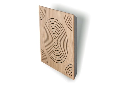 Circulo - Madeira Painel perfurado - Carvalho