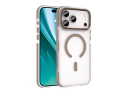 Capa Etteri Icy Mag Para Iphone 17 Pro Dourada