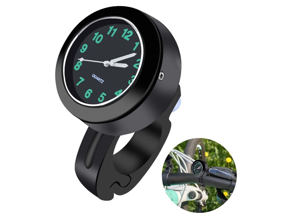 Campainha para Bicicleta, À Prova D'água, para Guidão 22 a 25 Mm, Preto AQUAFORGE