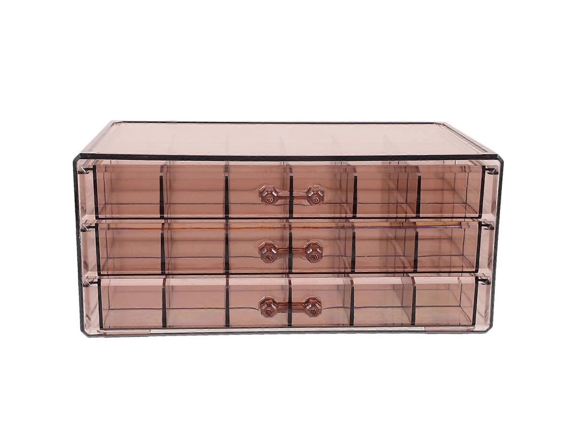 Caixa Organizadora De Colar, Caixa Para Exibição De Joias, Uso Doméstico, Transparente, Violeta, 23,50 X 13,50 X 10,50 Cm, À Prova De Slowmoose