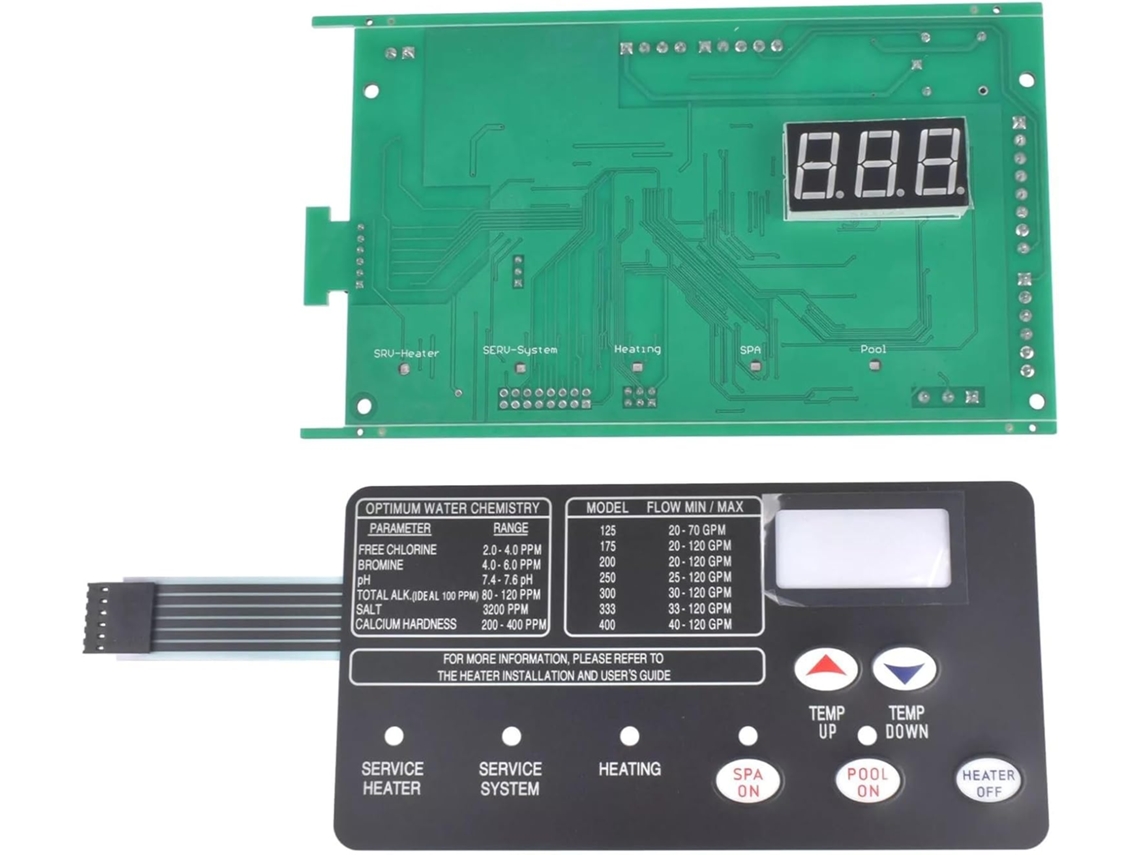 Placa de Controle para Aquecedor de Piscina CHABERLU