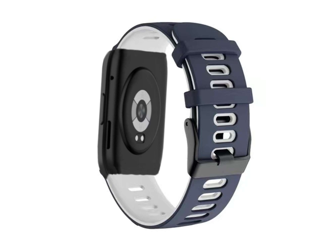 Bracelete Xiaomi Redmi Watch 3 Branco e Azul Escuro