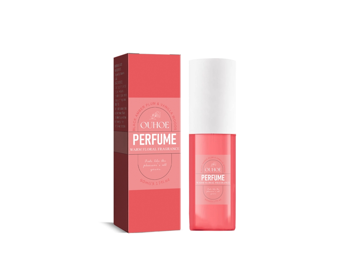 Perfume Ouhoe Brasileiro Red Feminino Natural e Duradouro com Floral Spray Corporal, LAXISCREED