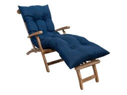 Almofada Banho De Sol Bananair 195 X 65 X 15 Cm Azul Escuro