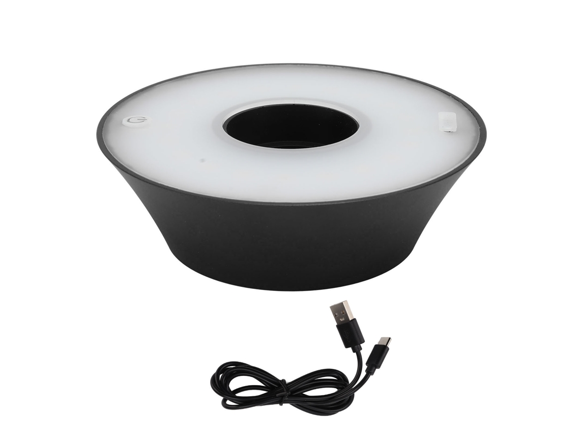 Lâmpada de Garrafa de Vinho Led Sem Fio com Usb Alumínio Ip54 Decorativa Mesa Bar Hotel