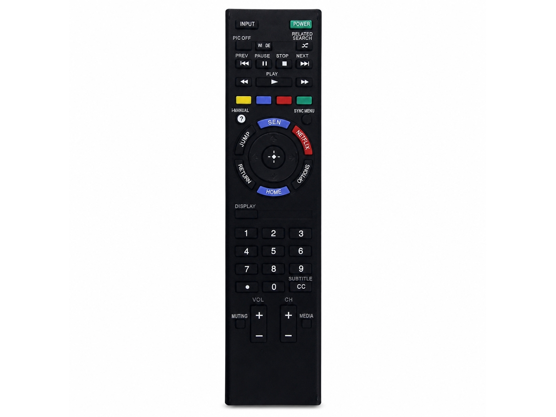 Comando À Distância Para Tv Compatível Com Sony Rm-yd089_dae
