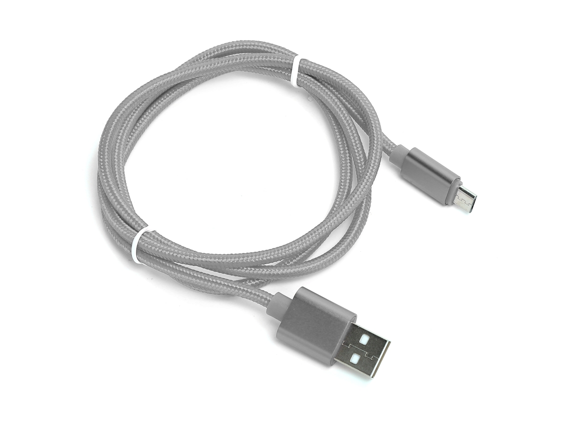 Cabo de Dados Universal LAXISCREED 1m Prata Micro